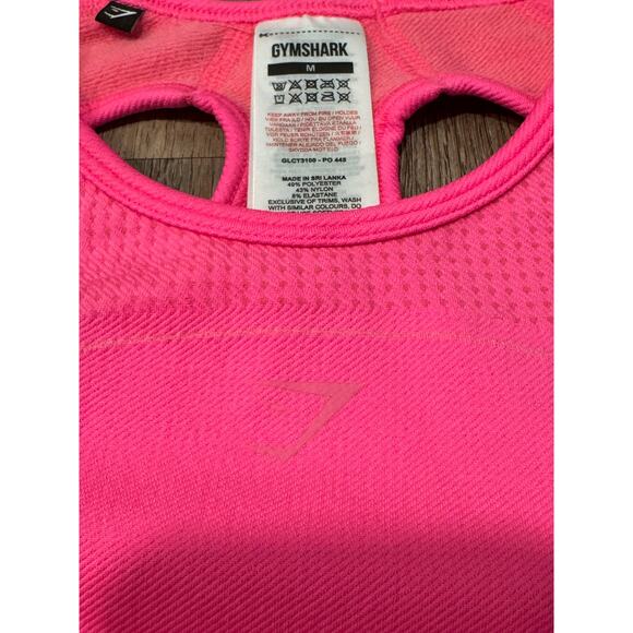 Gymshark Women’s Ultra Seamless Crop Top Size Medium - Picture 4 of 8